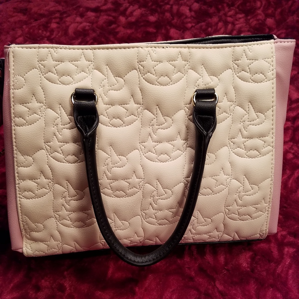 (SOLD) LUV BETSEY JOHNSON IVORY SATCHEL! - Picture 3 of 8